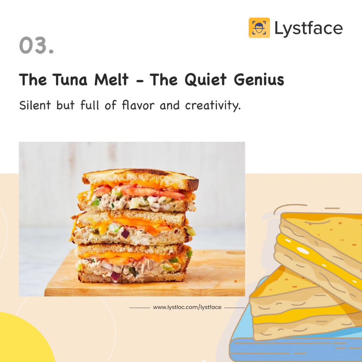 lystface's tweet photo. Which sandwich is your colleague?
Send it to them to remind them of their commendable traits :)
#lystface #sandwichweek #f #work #growth #productivity #management #team #buildingcommunity #attendanceapp #productivitychallenge #mobileapp #attendancematters #businessgrowth https://t.co/nX3oSjWt16