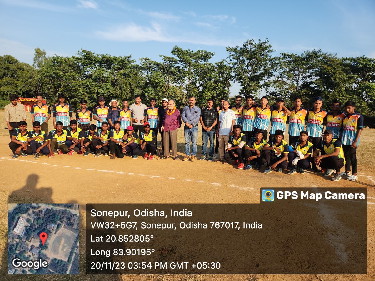 SnprCollege1964's tweet photo. "NUA-O " CRICKET TOURNAMENT-2023 AT SONEPUR HSS @Naveen_Odisha, @DHE_Odisha , @SMEOdisha https://t.co/wScJLvFlcF