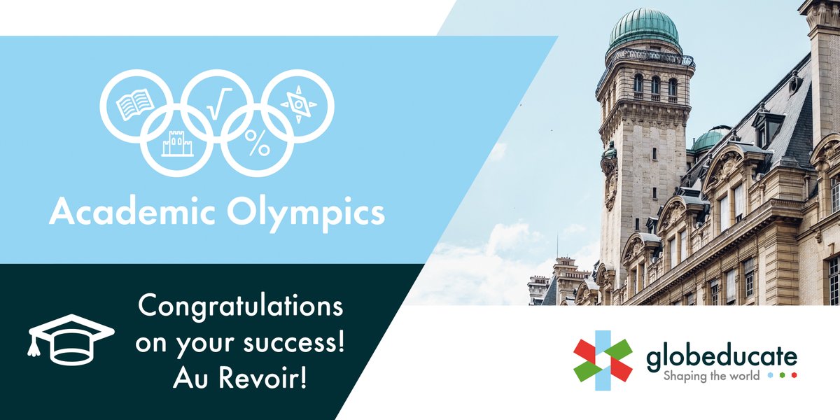 Congratulations to our 160 Globeducate students from 26 schools, from 9 countries, who came together this week in Paris under the expert care of our <a href="/EIBParis/">EIB Paris</a> and <a href="/ics_paris/">ICS Paris</a> schools for challenges in robotics, science, maths and arts. Safe travel home! 
hubs.ly/Q029mVj40