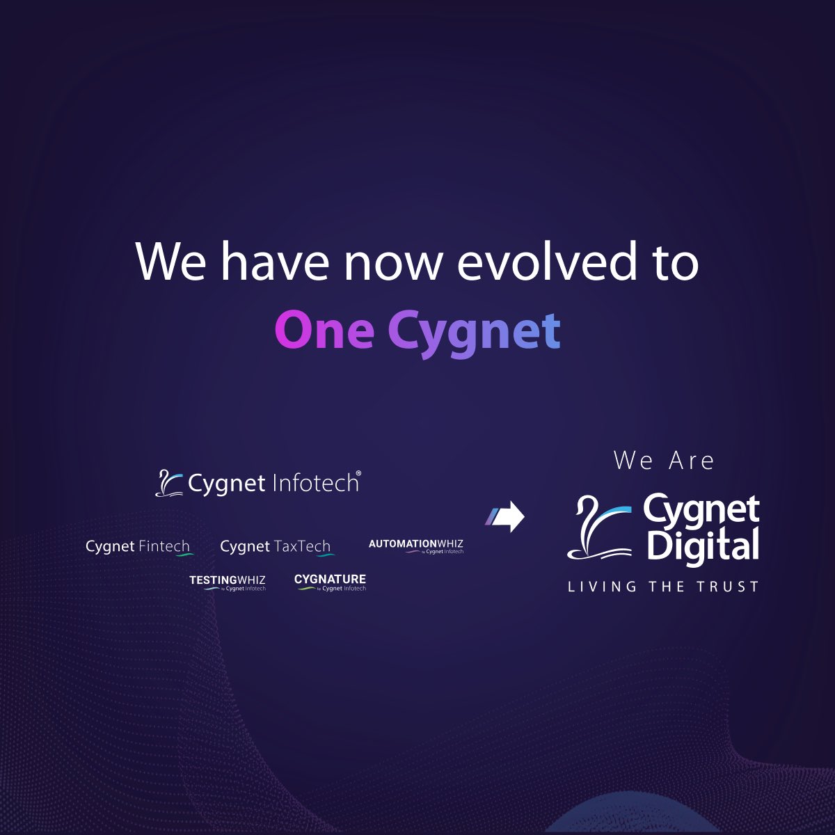 Cygnet_Digital's tweet photo. Exciting News!
Cygnet ushers in a new era as Cygnet Digital, powered by the innovative framework, Cygnet Cosmos.
Embrace the future of digital transformation with us! Check out the details here: https://t.co/nstRz35HXZ
#CygnetDigital #CygnetCosmos #powerofdigital #innovation https://t.co/CMXMT2BkmN