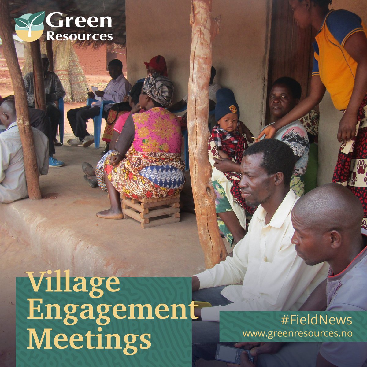 Community meetings serve as a crucial platform for us to gain insights and knowledge about our influence and results of our contribution in communities that surround our subsidiaries. #GreenResources #Sustainability