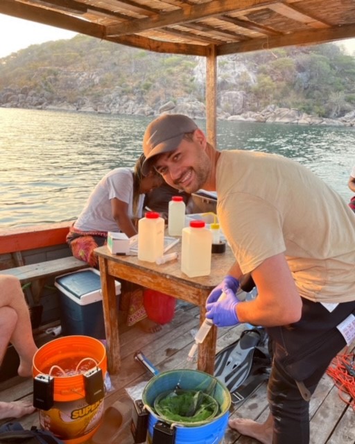 GeneticsCam's tweet photo. On the fifth and final day of #FishinResearch week we are looking at Lake Malawi cichild fish!🐟

@richard_durbin and his group took a research trip to Malawi this year and obtained hundreds of new samples with fresh genomes to be analysed. https://t.co/SFw8muLSWa