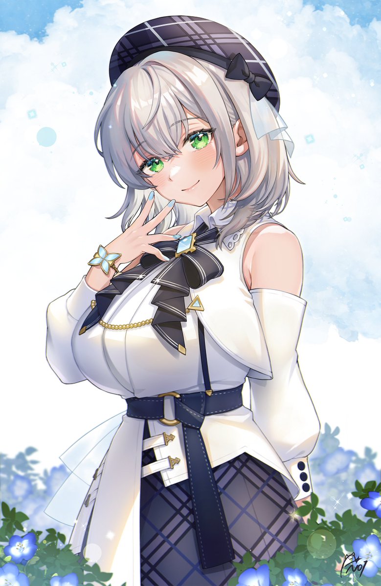 ノエル「団長、お誕生日おめでとう御座います! 今年も素敵な1年になりますように!! #ノ」|NO1のイラスト