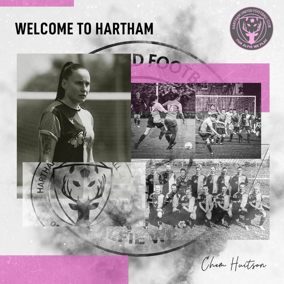 𝙒𝙚𝙡𝙘𝙤𝙢𝙚 𝙃𝙤𝙢𝙚, 𝘾𝙝𝙚𝙢 🩷 we’re delighted to announce the re-signing of our record goal scorer Chem Huitson who joins from Sherradswood Apps: 67 Assists: 22 Goals: 44 #ForAlfieWePlay💙