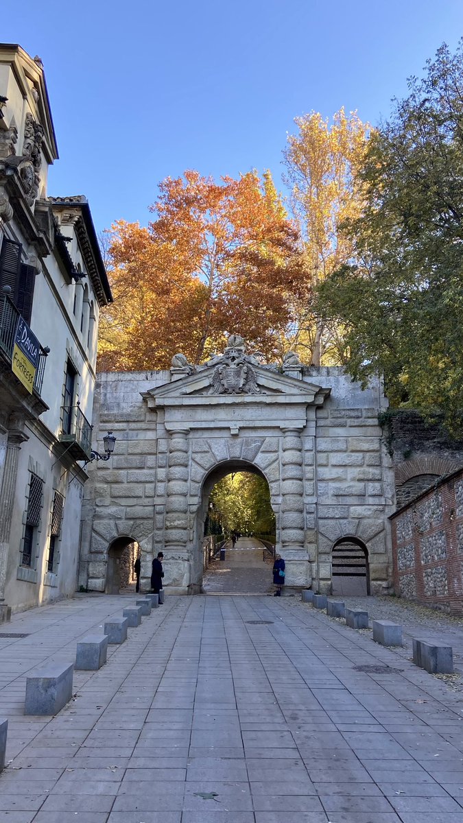 Samuel_MR17's tweet photo. Ha tocado sacar el chaquetón a primeras horas con este fresco amanecer, la primera helada de la temporada en muchas zonas. Mínima que ha rondado los 2°C por la capital.

Aprovechad estos días para dar un paseo (acompao mejor💋) por el bosque de la Alhambra, que está espectacular https://t.co/ca1N06Z5Ym
