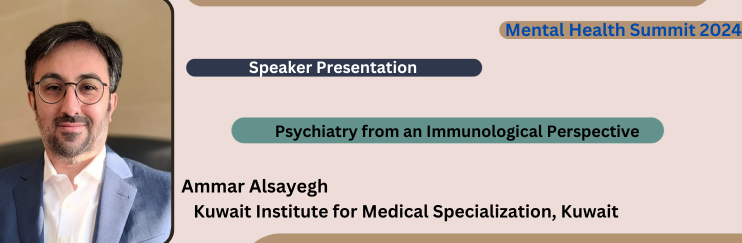 psychiatry771's tweet photo. Meet Worldwide Experts at the #Mental_Health_Summit_2024 which would be held at #Rome, #Italy on #June_13-14, 2024
Speaker presentation by #Ammar_Alsayegh
For more details: https://t.co/uY0T3IuokO
#Psychiatry #Mental_Health #Psychology #Child_and_Adolescent_Psychiatry https://t.co/dj5hu9RwRN