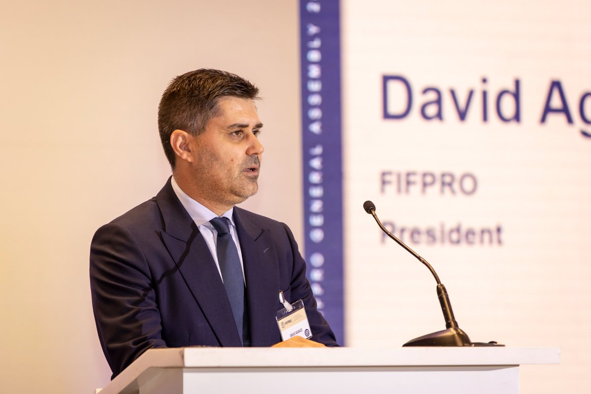 davidaganzo's tweet photo. Mi más sincera enhorabuena 👏 a l@s nominad@s y galardonad@s ayer en los premios #MeriteAwards que tuvo lugar durante la Asamblea General de @fifpro. Un merecido homenaje por vuestro trabajo inspirador para el resto de futbolistas y sindicatos.

Este es el colofón final a una semana apasionante de análisis y trabajo para la toma de decisiones estratégicas en la defensa de los derechos de los y las futbolistas ⚽️.

Gracias a tod@s l@s asistentes y en especial a @SAFPU_Official por vuestra hospitalidad y acogida en vuestra casa 😊.

¡Seguimos 💪!

#FIFPROGA23 #FIFPRO