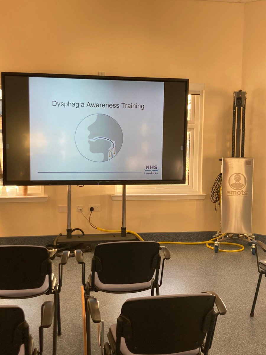 Finally back to face to face training. Our 1st MDT Dysphagia training since pre-COVID🥳