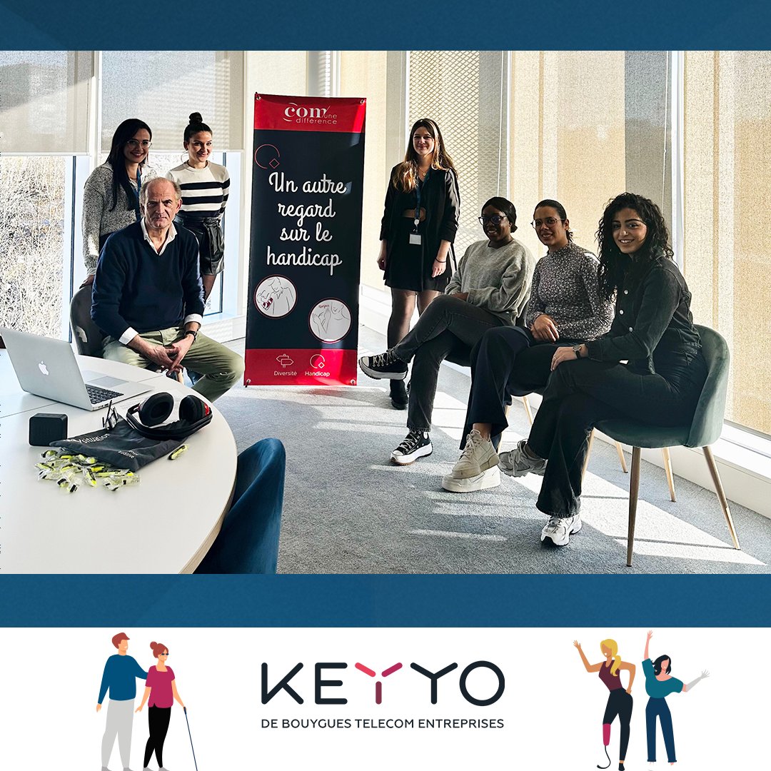 KeyyoCom's tweet image. [𝗦𝗘𝗘𝗣𝗛] La sensibilisation au Handicap c’est toute l’année chez KEYYO

Dans le cadre de la Semaine Européenne pour l’Emploi des Personnes Handicapées (SEEPH), nos collaborateurs ont pu participer à des ateliers sur la malentendance 🦻

#SEEPH2023 #SEEPH #handicap #rh