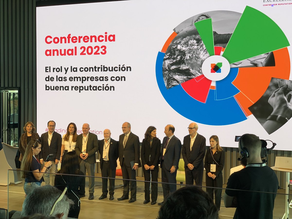Enhorabuena a <a href="/CE4reputation/">Corporate Excellence</a> por su excelente Conferencia Anual 2023 y poner en valor la aportación de la reputación y activos intangibles a la vida de las compañías, y gracias por la invitación a Carter Lane.