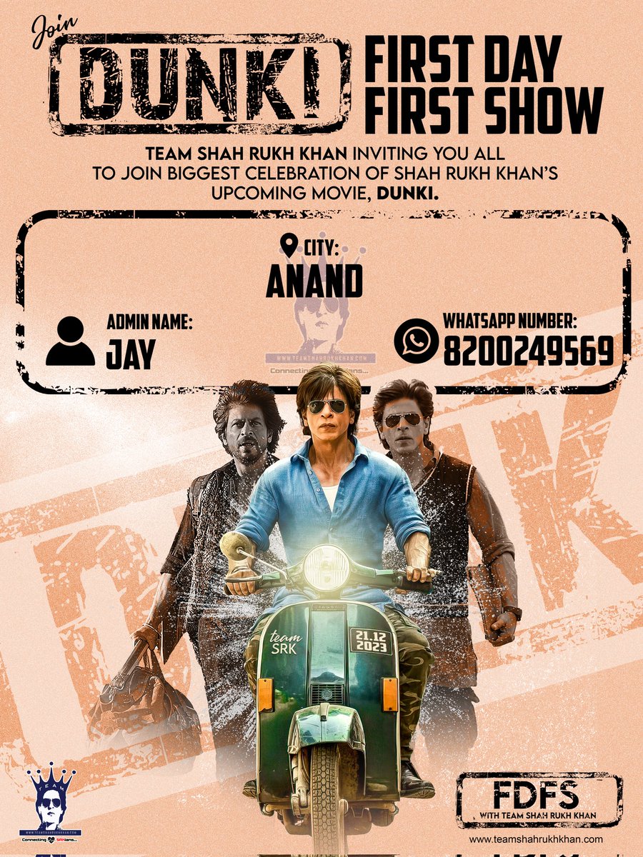 Raees_srk555's tweet photo. Aao Apnon Ke Saath Celebrate Kare #DunkiFirstDayFirstShow ❤️
@iamsrk @teamsrkfc https://t.co/Kx8DWOCm2Y