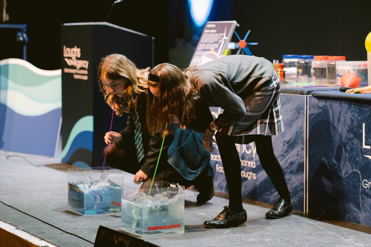 What a day at the Millennium Forum in Derry for #WaterWarriors2023 with @loughsagency 🌊 Amazing energy and engagement from students learning about the Ambassador programme, climate change, and how to protect our local waterways and marine life! 🌊🐠 Next up, Omagh and Newry!