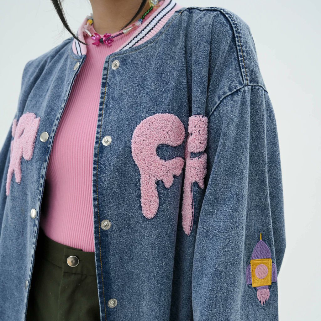 Denim Jacket 
🌷shope.ee/4KszokXqpC