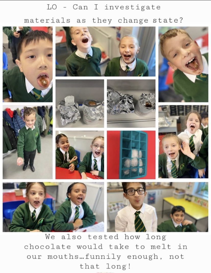 firsprimarysale's tweet photo. #Y4Poplar have been testing how states of matter change…much fun was had and it left a great taste in our mouth! #sciencefirs #makingsciencefun https://t.co/tk5s0xrqWG