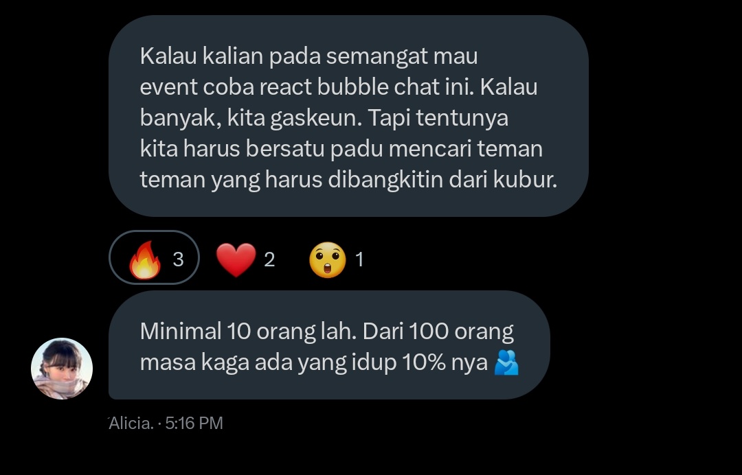 Woy siapa di antara kalian semua, followers-followers gua yang tidak banyak ini, yang pernah join AH di bulan APRIL 2020?? Ngumpul dong, mau renunian nih kita.