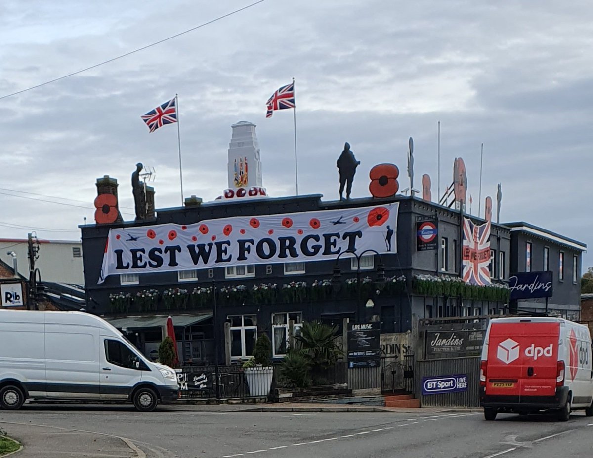 Yeah but does your pub have a model of the Cenotaph on top??? Does it???