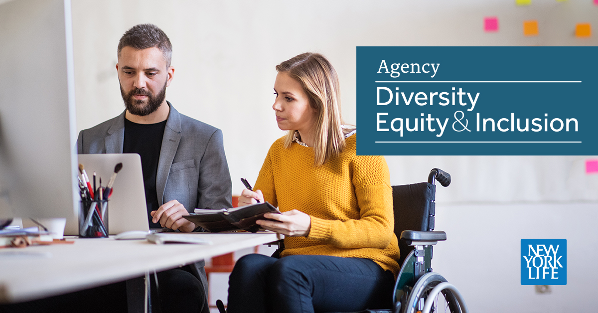 At New York Life, we take pride in fostering a workplace that’s inclusive of everyone. We’re constantly striving to grow everyday through our intentional DE&amp;I efforts.