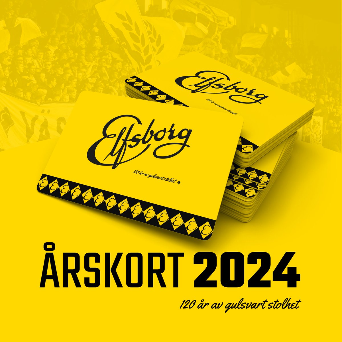 Årskort 2024 är här!

Läs mer &amp; köp här: elfsborg.se/arskort-2024/

🛒 Köp till matchtröjan 2024 för endast 399 kr.
🎅 Julklapp? Beställ ditt fysiska årskort senast 7 dec.
______
#vitillsammans #elfsborg #borås