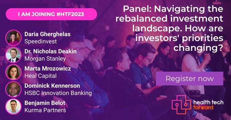 .@DariaGherghelas of our Health & Techbio team will be at @healthtechfrwrd in Warsaw next week! 🇵🇱 Don't miss her panel on how investors' priorities have changed in the rebalanced investment landscape. Tickets still available👇 healthtechforward.com