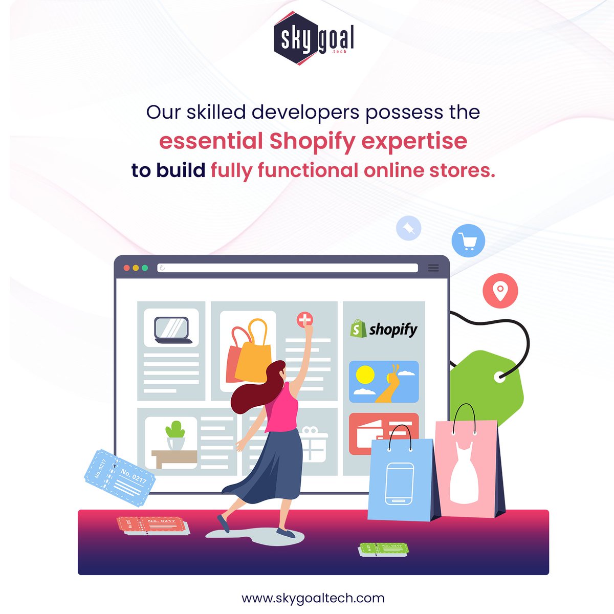 skygoaltech's tweet photo. Our skilled developers possess the essential Shopify expertise to build fully functional online stores.
.
.
.
#developmentproject #shopify #WooCommerce #skygoaltech #onlinestore https://t.co/v1DEB0FVYg