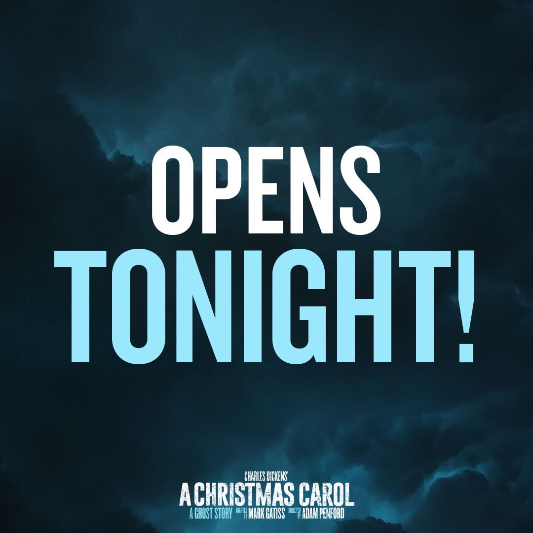 A CHRISTMAS CAROL - A GHOST STORY (@xmascarolldn) on Twitter photo It’s opening night! ❄️
We’ve got a full house <a href="/Yourallypally/">Alexandra Palace</a>
Tickets are selling fast for the rest of the run – book your tickets now!
christmascarolonstage.co.uk It’s opening night! ❄️
We’ve got a full house <a href="/Yourallypally/">Alexandra Palace</a>
Tickets are selling fast for the rest of the run – book your tickets now!
christmascarolonstage.co.uk