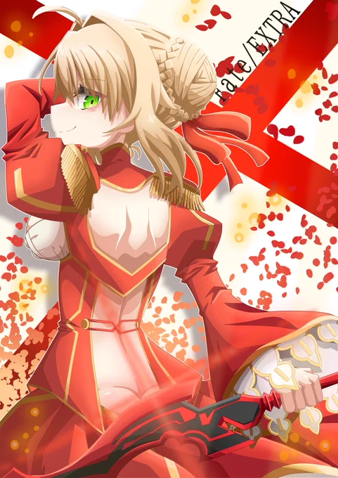 赤と青 #Fate #イラスト #過去絵