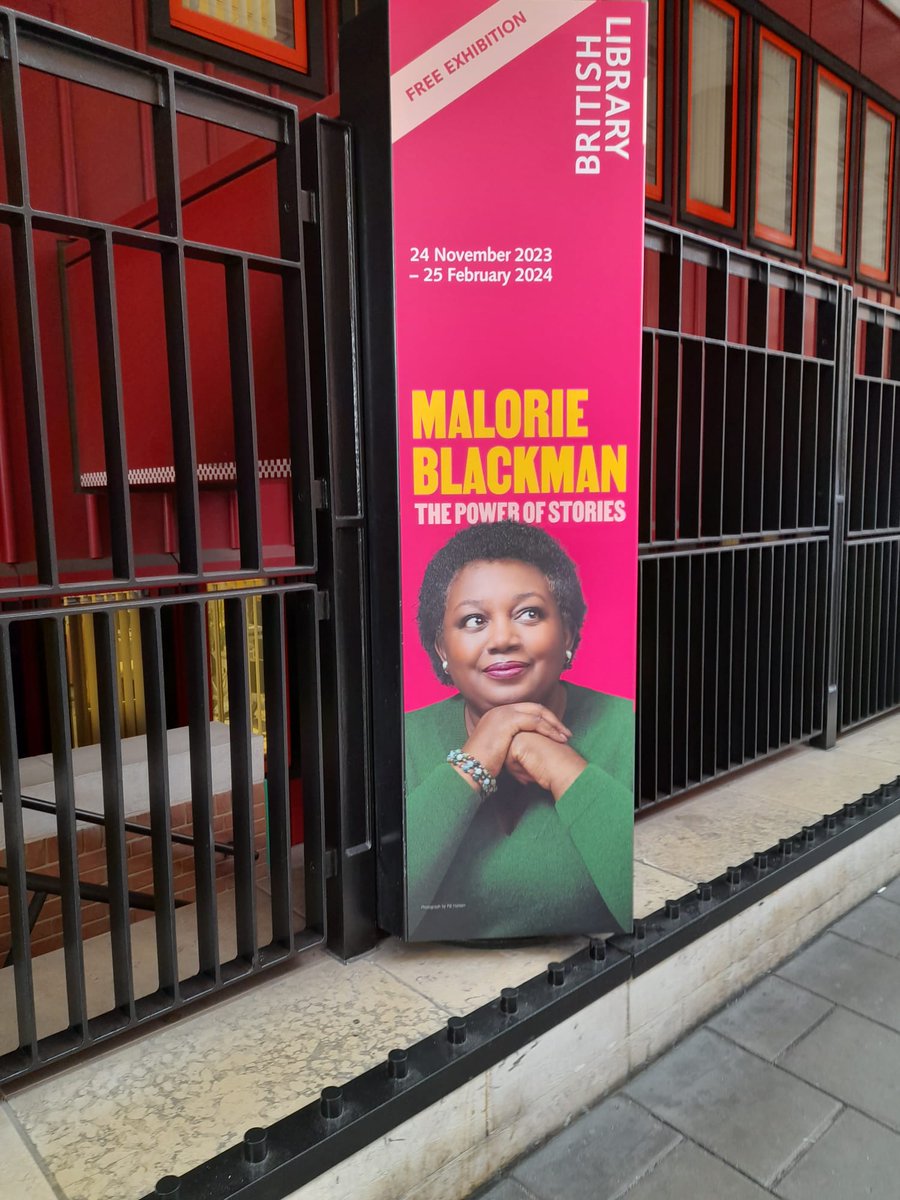 sandrastorytime's tweet photo. A must see free exhibition @ The British Library. You will not be disappointed 🌟📚🌟🥳👏🏾👏🏾💯💜💜 https://t.co/HAJMmmYgel