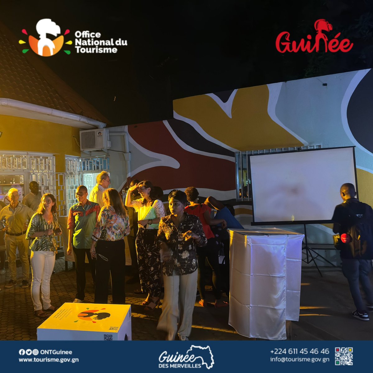 [ Lancement Country Guide Petit Futé/ édition Guinée 🇬🇳 🏝️📖]

Retour en images sur la soirée de lancement du dernier numéro du guide touristique le Petit Futé édition 2023-2026 sur la Destination Guinée.

#ONTGUINEE #MCTA  #Petitfute  #LaGuineedesMerveilles  #BrandingGuinea