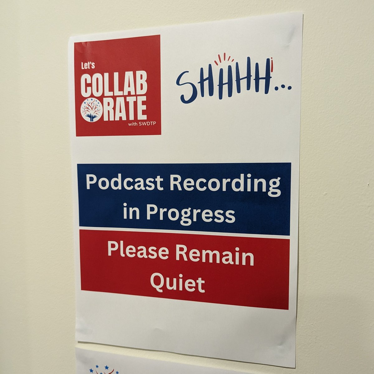 Really enjoyable day at the <a href="/_SWDTP/">SWDTP</a> conference yesterday. 

<a href="/BrightyGlover/">Krissie Brighty-Glover</a> &amp; <a href="/cathmcd11/">Catherine McDonald</a> delivered a workshop and recorded podcast episodes in the afternoon with some of their inspiring students.

Series 2⃣ of Let's Collaborate is going to be one to look out for!