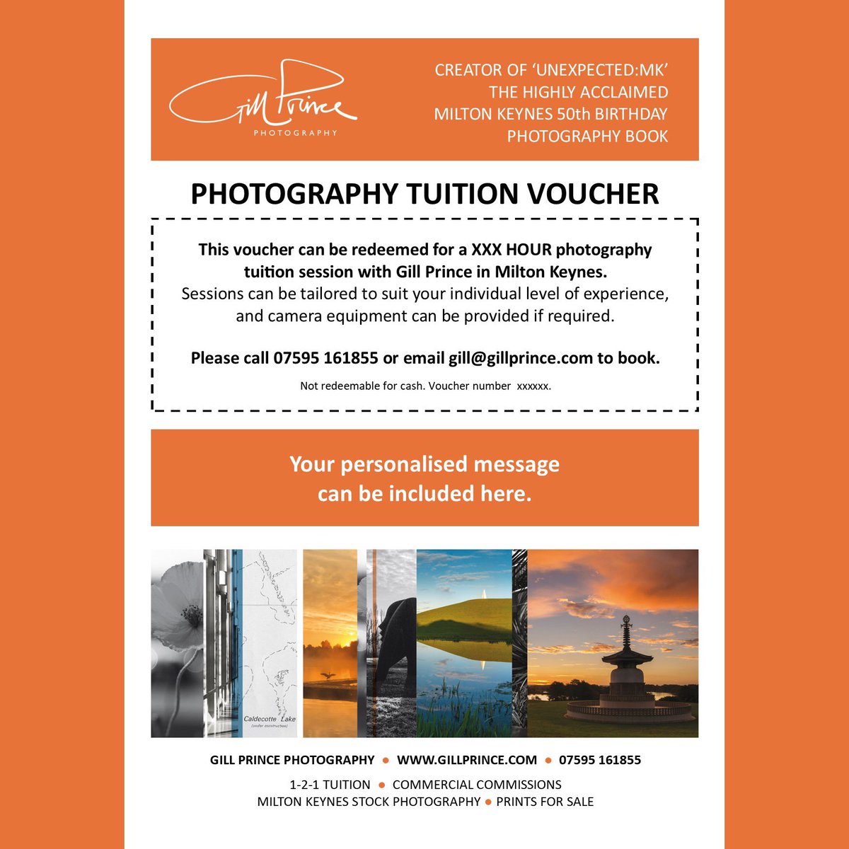 Apologies for the salesy post, but as we’re heading into Xmas shopping time of year, I just wanted to add a reminder about my tuition vouchers! Great to buy for someone else, or put on your own Xmas list 😊 More info here - gillprince.com/photography-tu…. Thank you!
