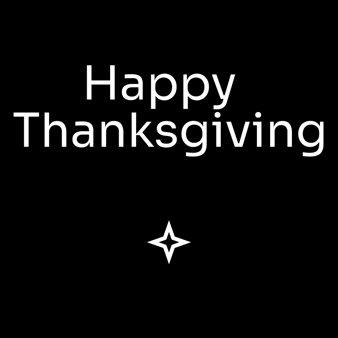 Happy Thanksgiving weekend to our clients and friends across the pond! 🥂