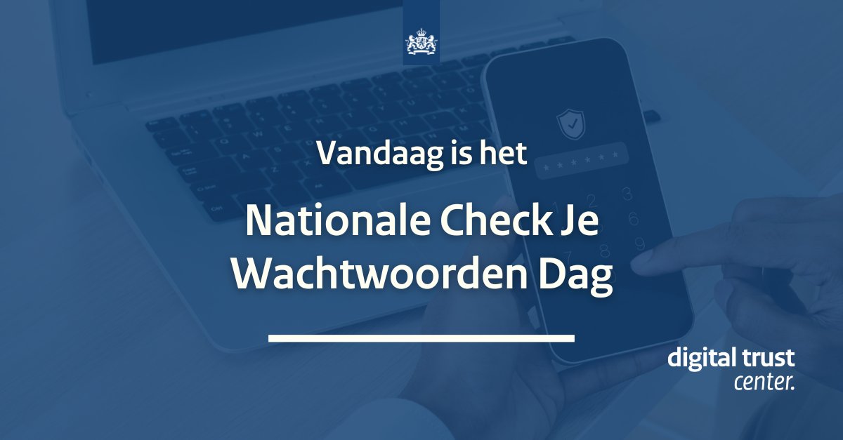 🔐Check Je Wachtwoorden Dag🔐

Wachtwoorden gebruik je om toegang te krijgen tot je accounts. Kwaadwillenden wil je natuurlijk buiten de deur houden. Zorg dus voor sterke en unieke #wachtwoorden, #2FA en gebruik een #wachtwoordmanager.

Meer informatie ⤵️

digitaltrustcenter.nl/informatie-adv…