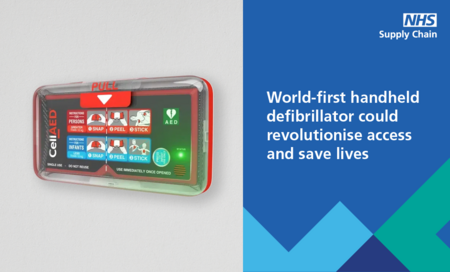 We are pleased to have an innovative personal defibrillator on our framework. CellAED® is a world-first handheld defibrillator that can be carried easily and used within seconds. Read more ⬇️ ow.ly/8YCS50QaOuc #defib #NHS #resuscitation #resus @ResusCouncilUK