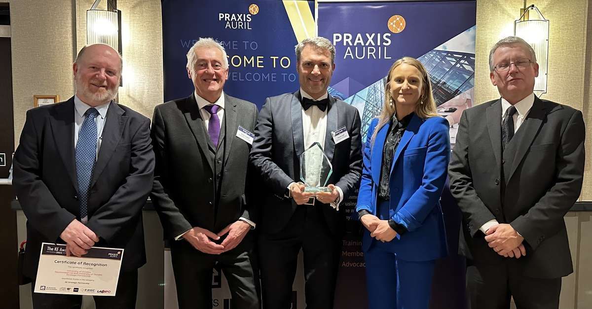 We're dizzy with success! University spinout @AmphistaThera, founded by @alessiociulli and supported by @UoDRIS, was named the Commercialisation Achievement of the Year at the prestigious PraxisAURIL KE Awards last night 👏 🏆 buff.ly/3sMGFty