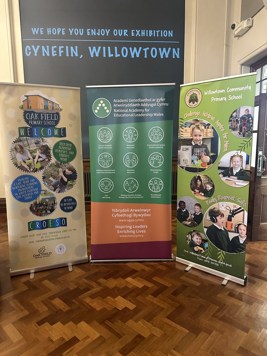 Ready for our Cynefin Exhibition in  collaboration with @CadoxtonPS @OakSch @NAELCymru @ProMoCymru @ebbwvaleEVI #curriculumforwales #belonging #willowtownway5