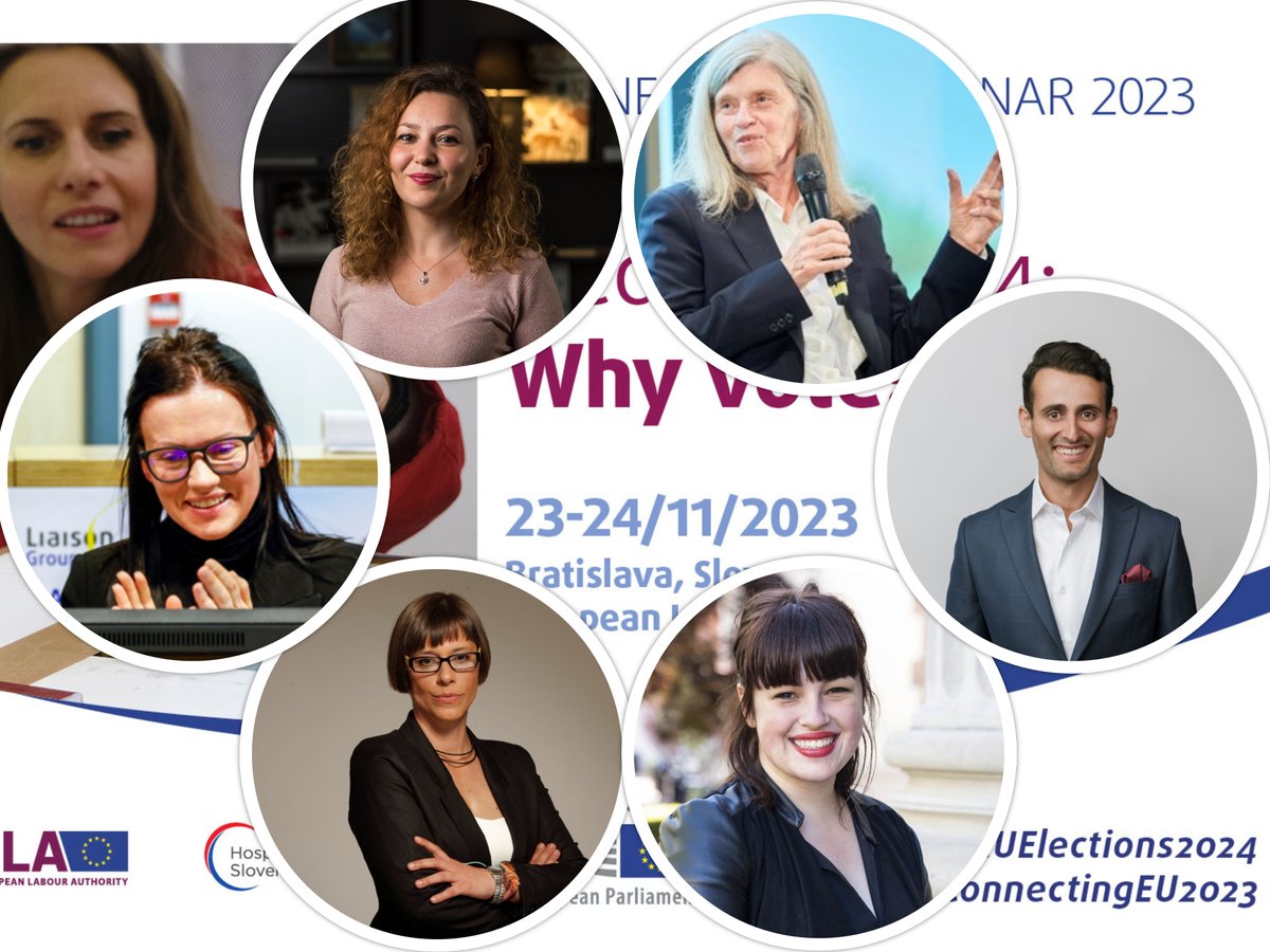 📣Panel 3⃣ of #ConnectingEU2023 seminar is starting very soon!  

⏰13.30 am CET 
  
🗳️How to turn out the young voters❓ Pitching for the future ! 

#EP2024 
#EUElections2024

📺Live 👉europa.eu/!Fb8Fnc