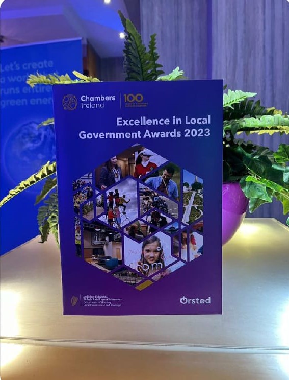 #Monaghan County Council was honoured to be shortlisted in the Excellence in Local Government Awards 2023.  Thank you to Chambers Ireland for a wonderful evening. Congratulations to all the winners and nominees on the night. ✨✨

#ELGawards23 #YourCouncil