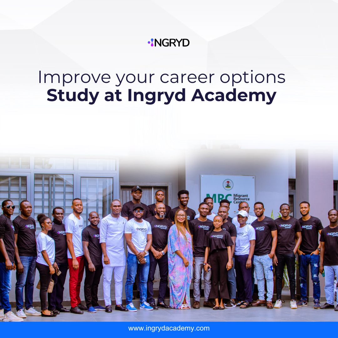 Tired of earning low? Our high-income courses will equip you with the skills employers want.🎉 Enroll @ ingrydacademy.com!📍#Ingrydacademy #TechCourses #Techskills #StemCareer