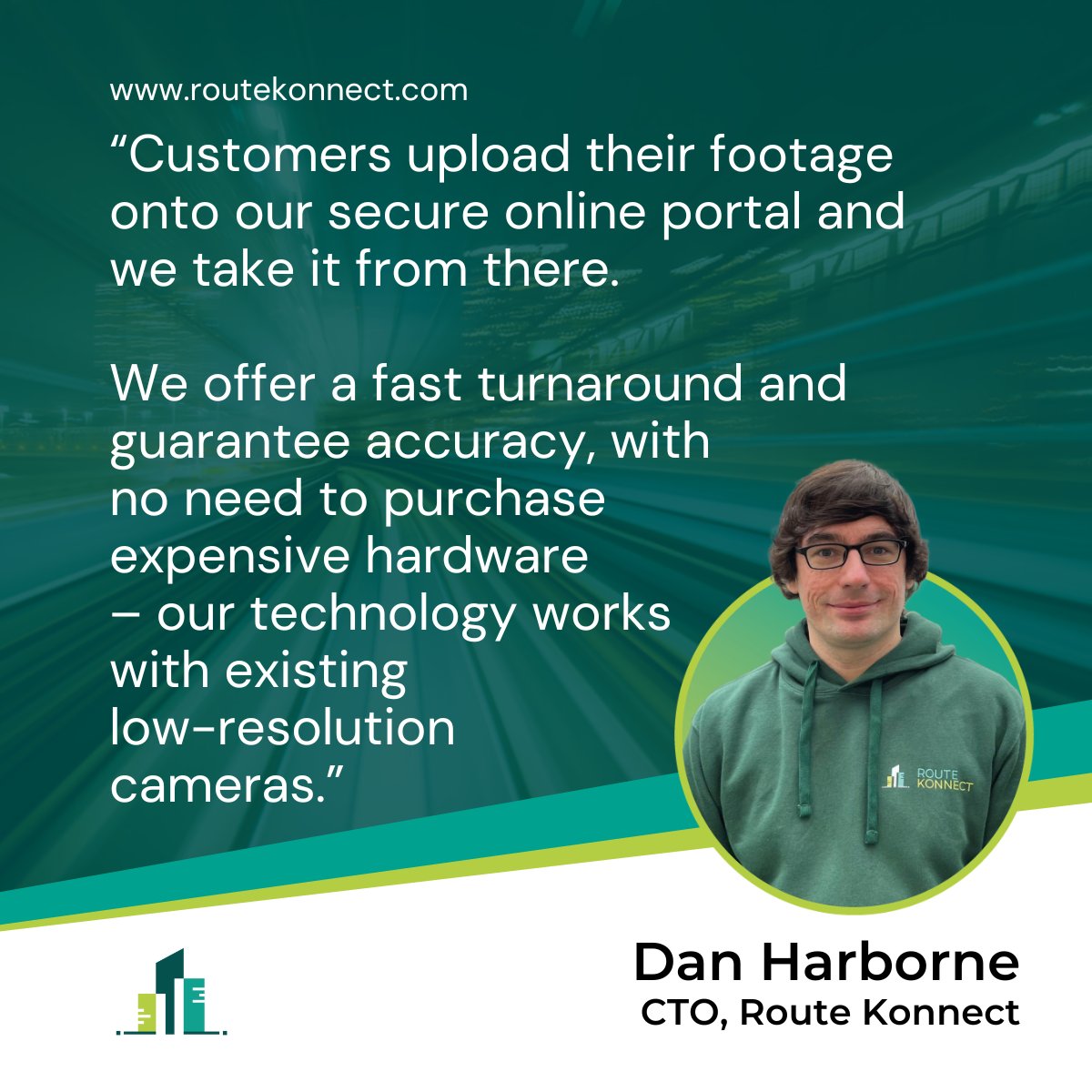 Our AI, computer-vision driven technology is transforming the way traffic studies are completed.

In our latest blog post we take a deep dive into the tech behind our innovations. 

Find out how we could help your business here: go.routekonnect.com/3sGpnhF