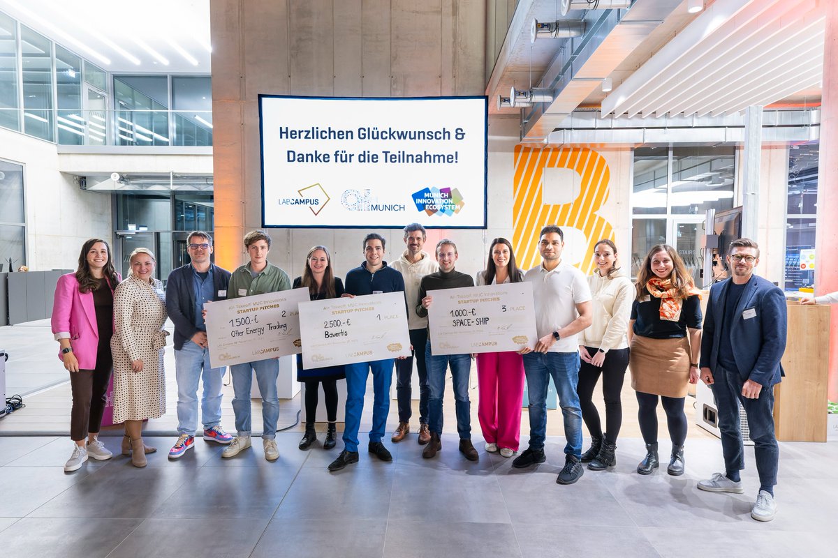 LabCampus (@labcampus) on Twitter photo Das Highlight des Events "AI+ Takeoff: MUC Innovations" zusammen mit der <a href="/MUSTmunich/">THE MUNICH INNOVATION ECOSYSTEM</a> am LabCampus waren die Start-Up Pitches und die Preisverleihung. 11 Start-Ups aus unterschiedlichsten Branchen stellten ihre Projekte und Produkte vor, bei denen #AI im Fokus steht. Das Highlight des Events "AI+ Takeoff: MUC Innovations" zusammen mit der <a href="/MUSTmunich/">THE MUNICH INNOVATION ECOSYSTEM</a> am LabCampus waren die Start-Up Pitches und die Preisverleihung. 11 Start-Ups aus unterschiedlichsten Branchen stellten ihre Projekte und Produkte vor, bei denen #AI im Fokus steht.