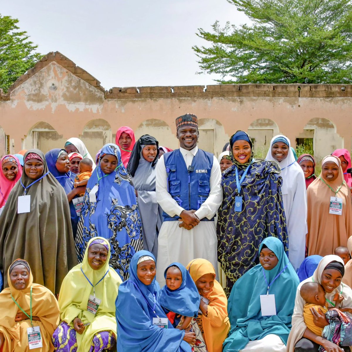 Women and girls👭are the most affected during conflict. Therefore, empowering them is  crucial for societal development.

Read how <a href="/undp/">UN Development</a> 🇳🇬 in partnership with <a href="/SEMA_Yobe/">YOBE STATE EMERGENCY MANAGEMENT AGENCY (SEMA)</a>, is strengthening the economic capacity  and resilience of women in Yobe State.

🌐 rb.gy/dkpl9m