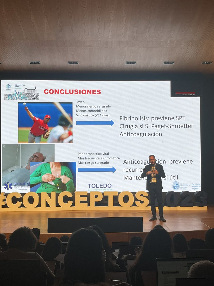 ALestache's tweet image. Exposición breve, clara y brillante de @ruizpedroc sobre TVP en miembros superiores. @ETVSEMES