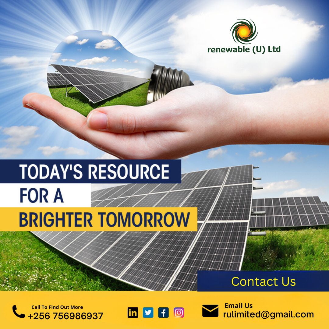 RenewableUganda's tweet photo. Renewable Energy                   
Every choice for green energy is a step towards a cleaner, greener world.      

Contact: +256756986937
Email: rulimited@gmail.com

#renewableenergy #renewable #renewables #renewablenergy #renewableresource #renewablepower #renewableresources https://t.co/PUMmUDpd0q