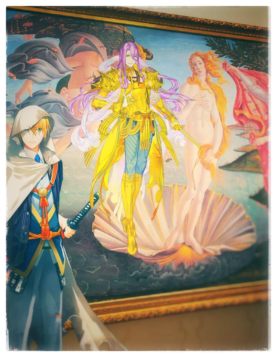 ally0zero's tweet image. なんと…某イケメン様と同じタイミングで徳島に行っててひっくり返りました

これは名画やうず潮を見せてあげようとしてる蜂須賀さんとそれを楽しむ国広くん