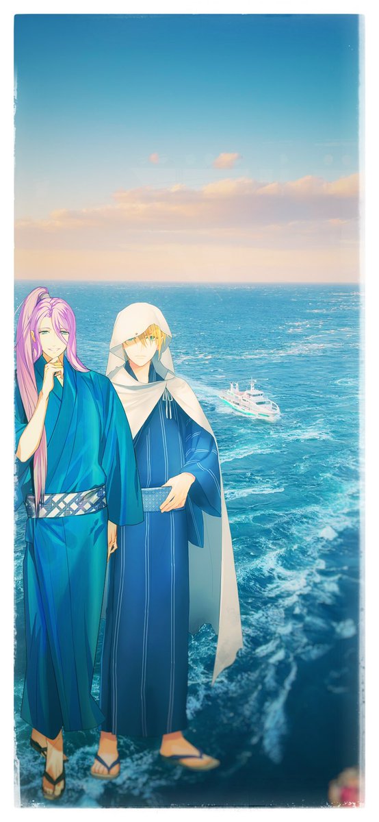 ally0zero's tweet image. なんと…某イケメン様と同じタイミングで徳島に行っててひっくり返りました

これは名画やうず潮を見せてあげようとしてる蜂須賀さんとそれを楽しむ国広くん