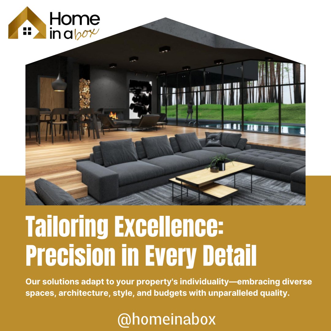 theHomeinabox's tweet image. Tailoring Excellence: Precision in Every Detail

Unlock the true potential of your space with our tailored solutions! Our commitment goes beyond design, adapting to your property&apos;s unique individuality. 

homeinabox.io

#TailoringExcellence #PrecisionDesign