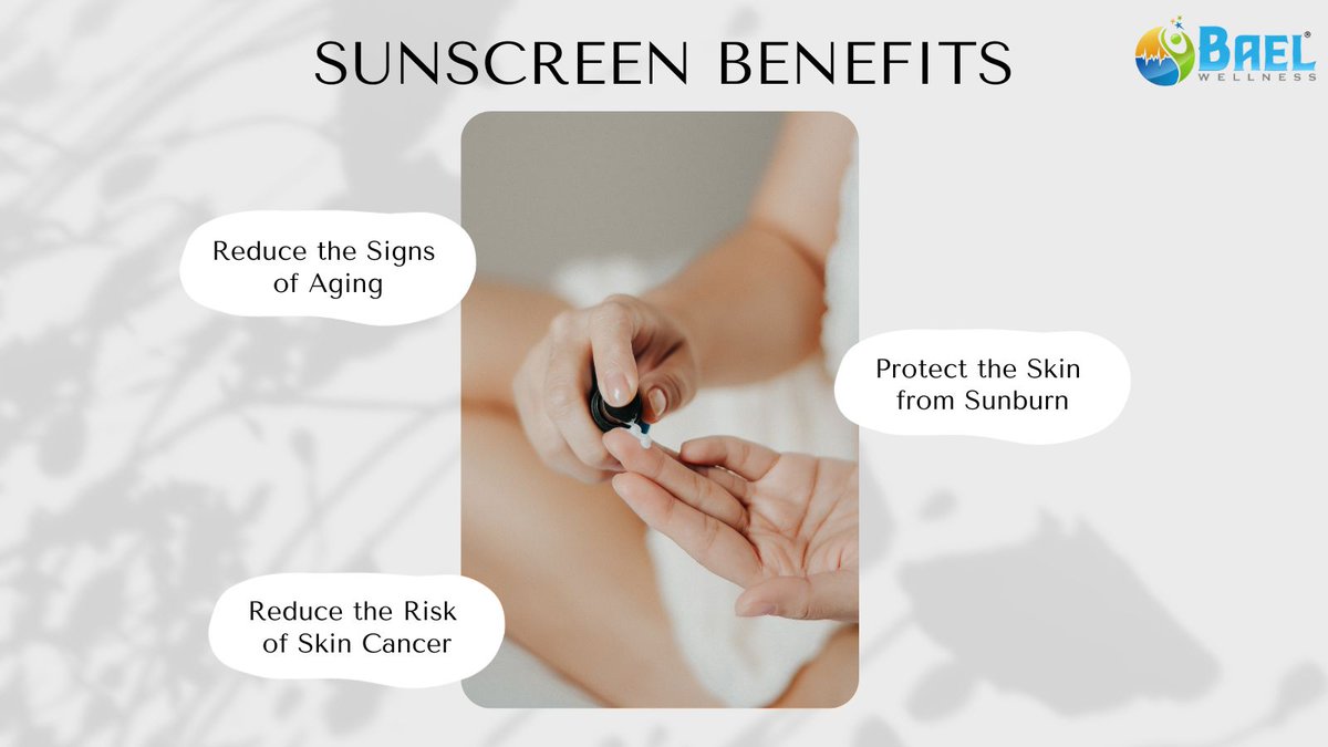 baelwellness's tweet image. Every day is a sunscreen day! 📆 Guard your skin against premature aging and sun damage. 

#AgelessBeauty #DailySunscreen #SunProtection #GlowingSkin #SunSmart #SkinLove #ConfidentGlow #SunscreenRadiance