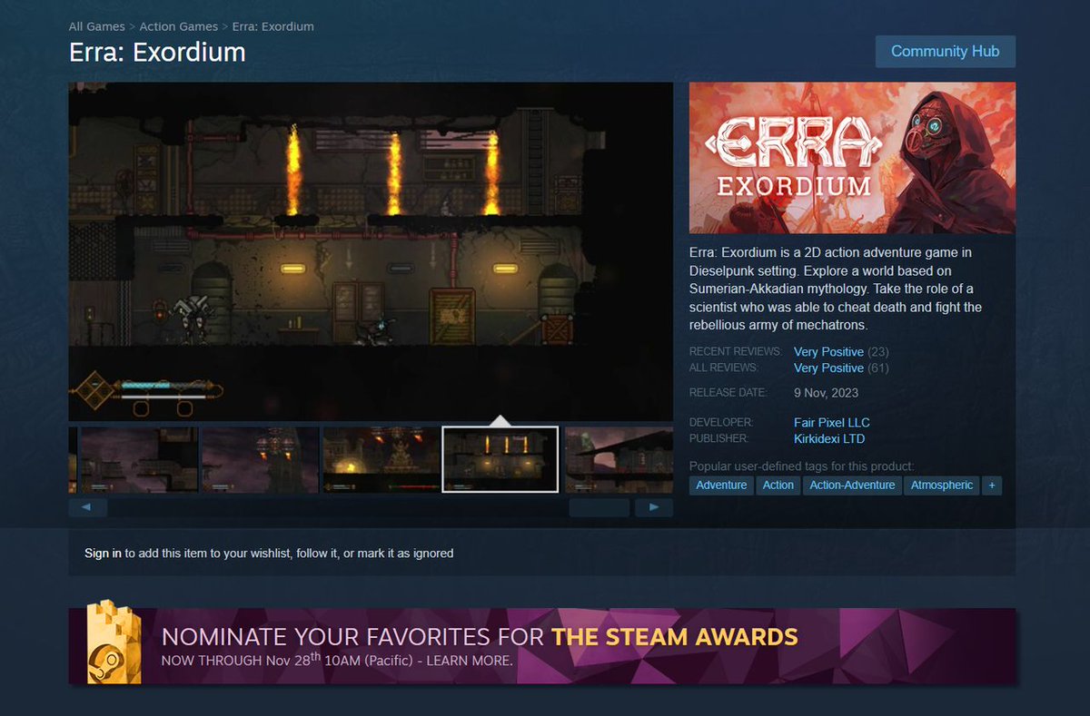 I know what I need to do, but I don't have the strength to do it.
Support us on Steam Awards. Maybe we can win something. 

#steam #SteamAwards2023 #gaming #videogames