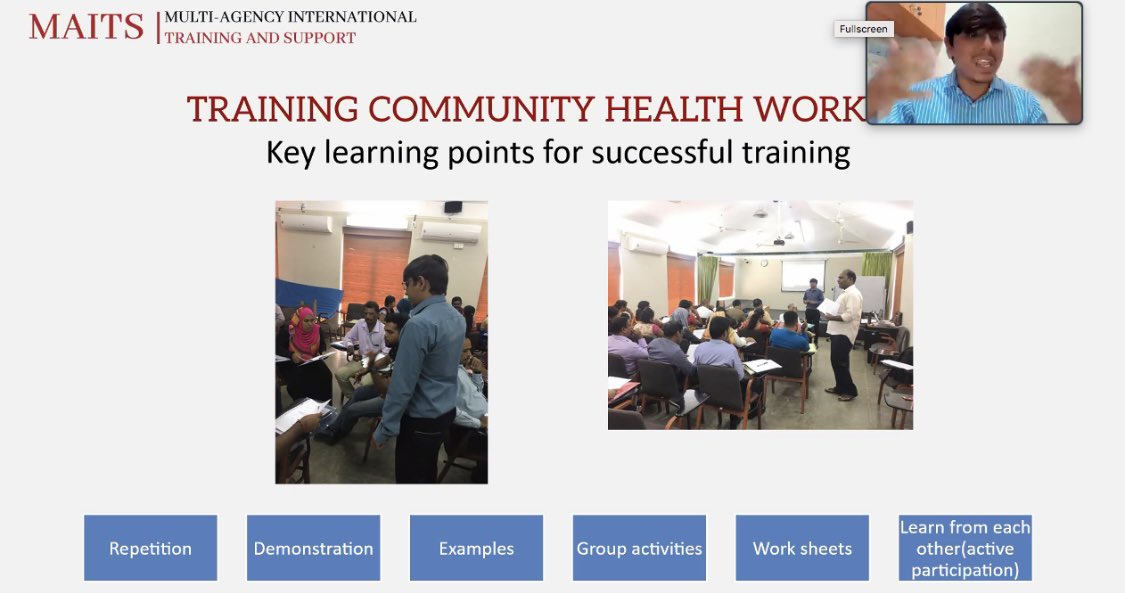 ADAPT_CSP's tweet photo. Really practical advice from Ali Punjani reflecting of delivering training of trainers in Cambodia. Highlighting the important of how you speak, and remembering there are “different recipes for different locations and regions” #ADAPT23 https://t.co/XUA06mu9LY