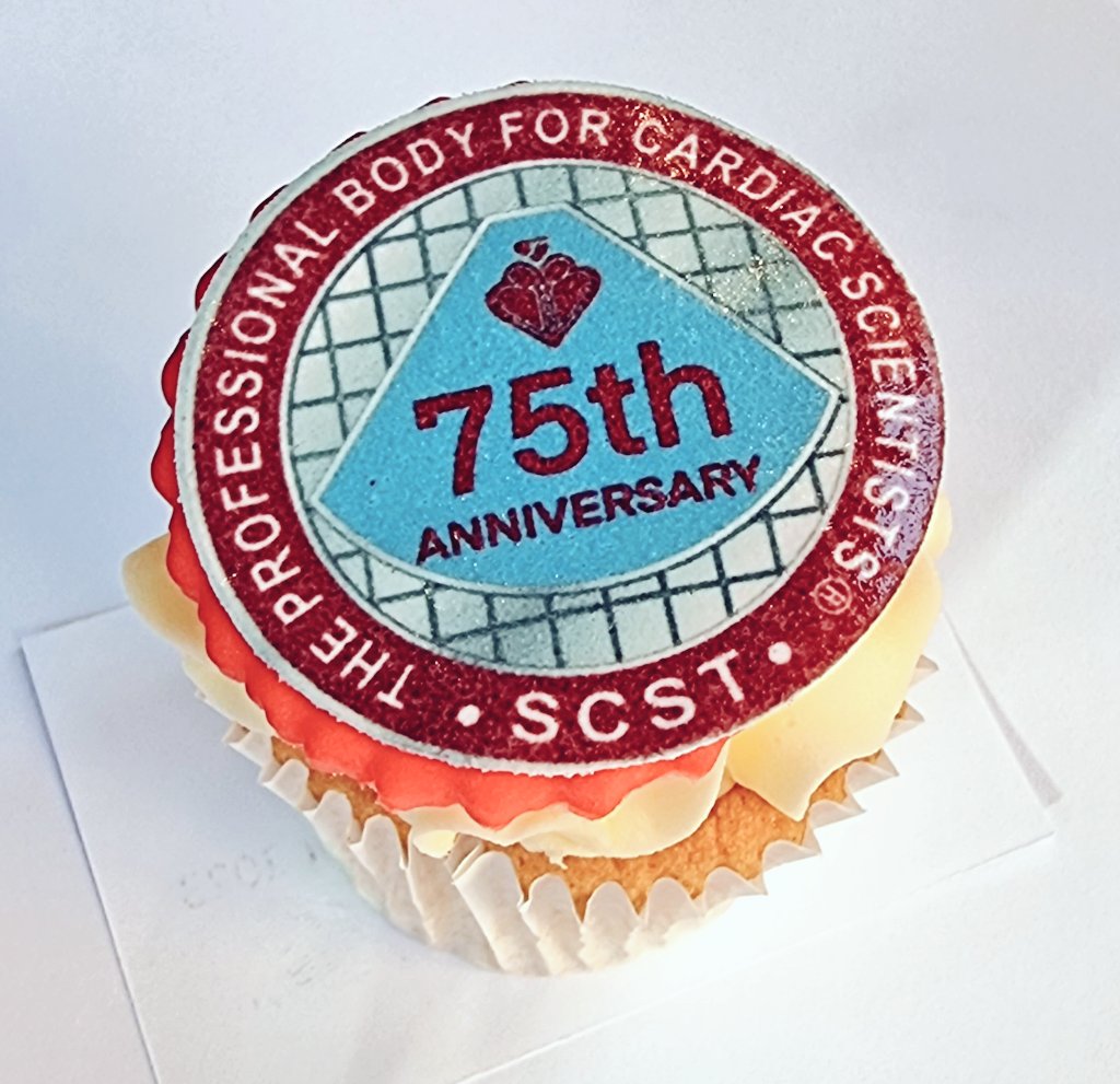 SCST National Update Meeting 75th Anniversary Birthday cakes! @SCSTcouncil #Cardiology #CardiacPhysiologists #ClinicalScientists